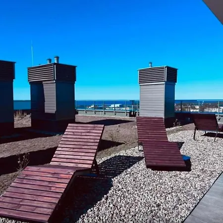 Daire De Lux 18 Pietro Parking Gdansk